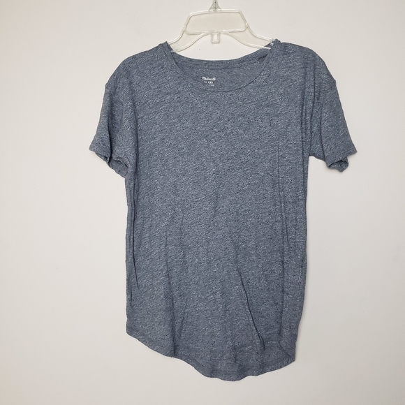 MADEWELL Grey Short Sleeve Tee - Picture 1 of 4